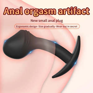 Silicone Anal Plug Unisex Sexy Adult Game Butt Plug