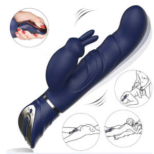 Rabbit Vibrator 10 Vibratory Mode Sex Toy G-spot Female Dildo Vaginal Clitoris