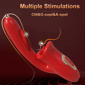 Vibrator Clit Sucker Female 2-in-1 Rabbit Vibrator