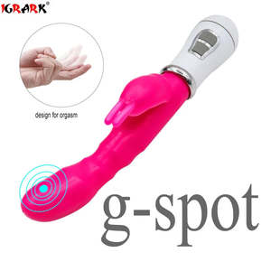 Adult Toys Dildo Vibrator Sex Toy Double Rod Masturbation Rabbit Vibrator for Women