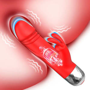 Silicone Rabbit Vibrator Dildo Vaginal Clitoris Stimulator Masturbator for Women