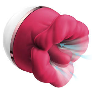 Rose Toy Sucking Vibrator Clit Stimulator Mouth Biting Tongue Licking Nipple Org&hellip;
