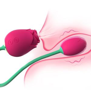 Rose Flower Shape Love Egg Vibrator Vagina Massager G-Spot Stimulator