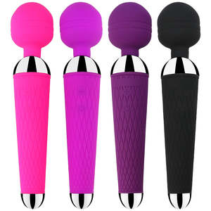 Women Dildos: Powerful Magic AV Vibrator Wand Clitoris Stimulator G-Spot Dildo For Women