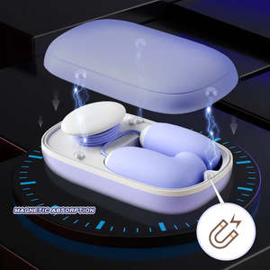 Women Vibrating Love Eggs: Sucking Vibrating Love Egg Massager For Women Clitoral Nipple Stimulation