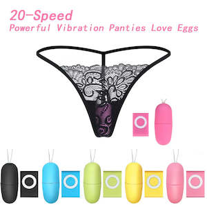 Women Vibrating Love Eggs: 20 Speed Wireless Remote Control Pantie Vibrators Mini Bullet Love Egg For Women