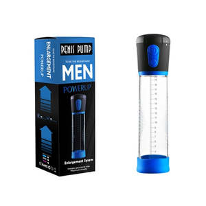 ABS Silicone Penis Enlargement Extender Electrical Vacuum Pump Male Masturbator