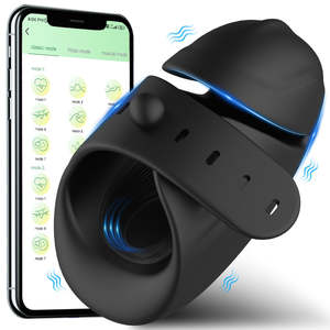 Men Penis Sucking Vibrators: Bluetooth Powerful Vibrator Penis Delay Trainer Automatic Male Masturbator