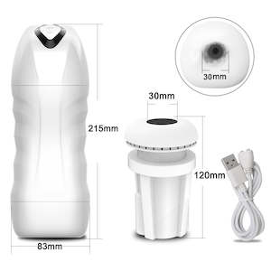 Men Penis Sucking Vibrators: Automatic Sucking Male Masturbator Blowjob Cup Machine