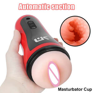 Men Pocket Like Real Pussy Masturbators: Electric Male Masturbator Vibrator Vagina Real Pussy For Men 20cm