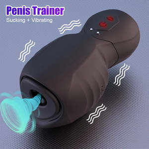 Men Pocket Like Real Pussy Masturbators: Automatic Glans Sucking Vibrator Male Masturbator
