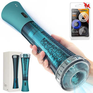 Men Pocket Like Real Pussy Masturbators: Vacuum Suction Erectile Enhancer Penis Pump Extender