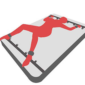 Unisex Bdsm: BDSM Bondage Set Flirting Handcuffs Neck Ankle Erotic Under Bed Bondage Bedroom Restraint Adult Sex Toys For Couples Slave Games