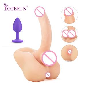 Torso Dildo Doll Durable Silicone Solidity Dolls Female Masturbation Anal Toys L&hellip;
