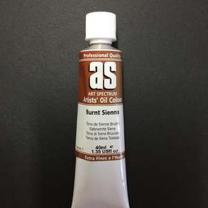 Art Spectrum Artist Oil: Art Spectrum Artist Oil Burnt Sienna - Series 1 - 40ml tube