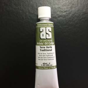 Art Spectrum Artist Oil: Art Spectrum Artist Oil Terre Verte TRADITIONAL - Series 1 - 40ml tube