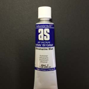 Art Spectrum Artist Oil: Art Spectrum Artist Oil Ultramarine Blue - Series 1 - 40ml tube