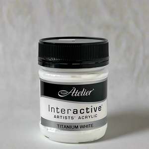 Atelier S1 250ml - Titanium White