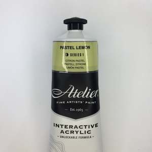 Atelier Interactive Artist Acrylic: Atelier S1 80ml - Pastel Lemon