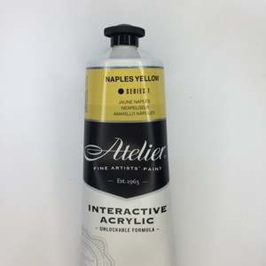 Atelier Interactive Artist Acrylic: Atelier S1 80ml - Naples Yellow