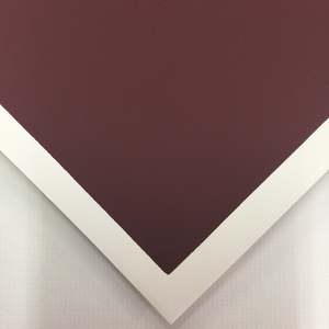 Pastel Paper: Colourfix 340g 50 x 70cm Burgundy (Sheet)
