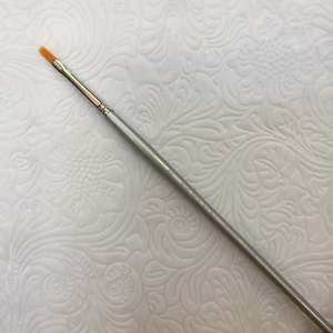 Flat Brushes: Golden Short Flat Brush - #2