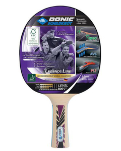 Bats: Donic Legends 800 Table Tennis Bat