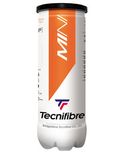 Tecnifibre Tennis, Squash & Padel: Tecnifibre TF Mini (Orange) Tennis 3 Ball Tube