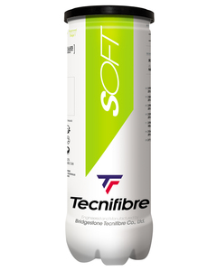 Tecnifibre TF Soft (Green) Tennis 3 Ball Tube