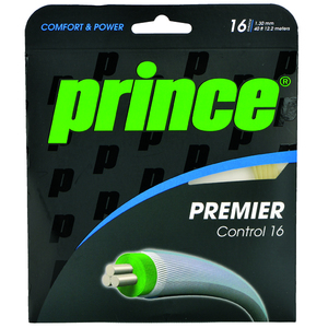 Prince Tennis, Squash & Badminton: Prince Premier Control 16 – Natural Tennis String