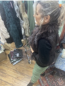 Products: Fur Vest - Shabby Chic Design