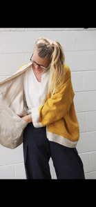 Products: Reversible linen jacket NZ design - Shabby Chic Design