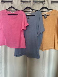 Products: Linen Tee Shirt new colours - Shabby Chic Design