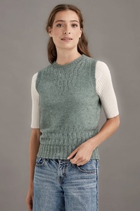 Products: Possum Merino Vest - Shabby Chic Design