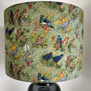 Specials: Ready-made LARGE Kiwiana Birds lampshade