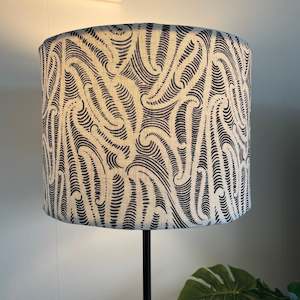 Ihi Fabric Pukepoto  | Fabric lampshade - NZ made