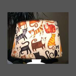 Childrens Lampshades: Cat tails lampshade