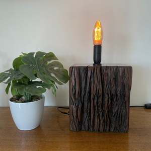 Historic Wharf Timber Lamp – One of a Kind | #174