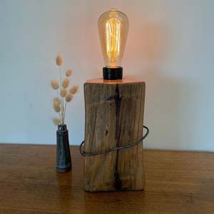 Rustic Elegance| Heritage Tōtara Lamp #66