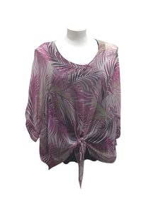 Products: Crissy Tie Flutter Top - Shadze of Lace