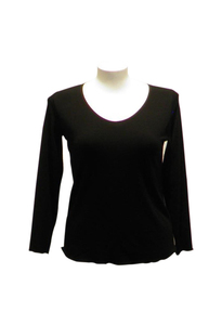 Products: Scoop Neck L/S Top - Shadze of Lace Scoop Neck L/S Top