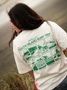Box Tees: SOUTH ISLAND SURF T-SHIRT