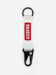 WHITE CARABINER
