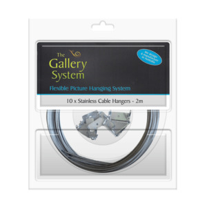 Products: Stainless Steel Cables (Droppers) 3m The Gallery System
