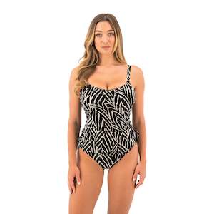 Swimwear: Fantasie Silhouette Island Monochrome Adjustable Side Tankini