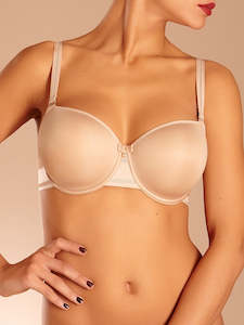 Chantelle: Chantelle Vous et Moi Memory Form T-Shirt Nude Bra