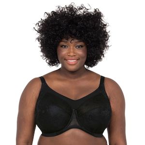Goddess Verity Full Cup Black Bra