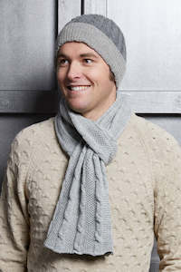 Beanies Scarves: Cable Scarf
