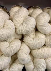 Alpaca Yarn: Alpaca Yarn 4ply 100gm - Cream