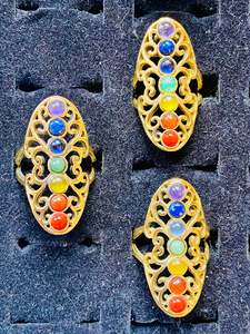 Crystals: Chakra Ring with Crystals